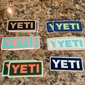 Yeti stickers